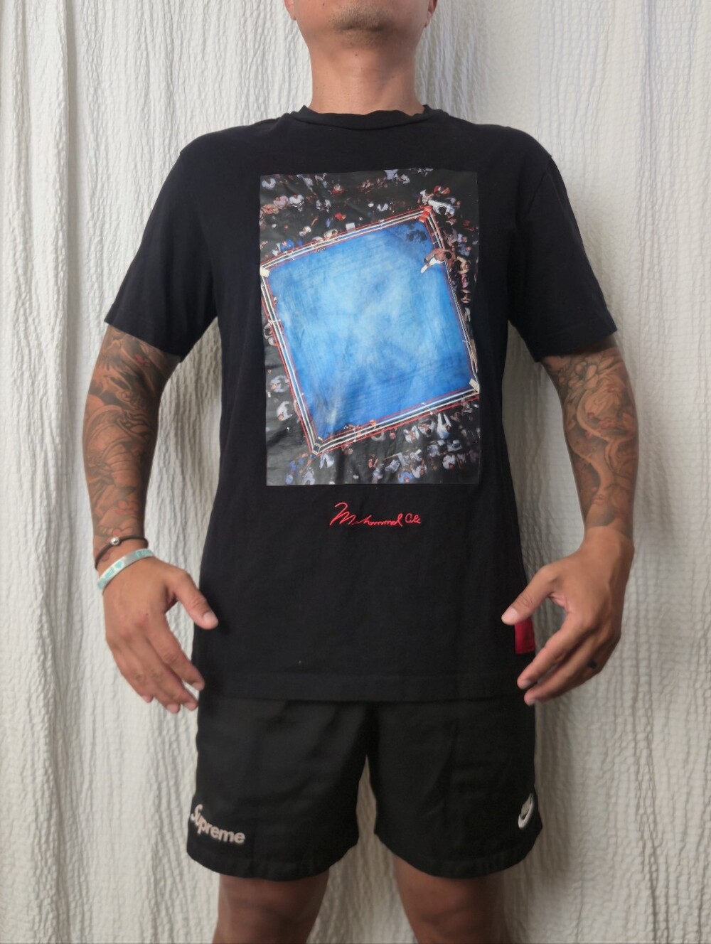 Muhammad Ali x Palace Embroidered Shirt Large